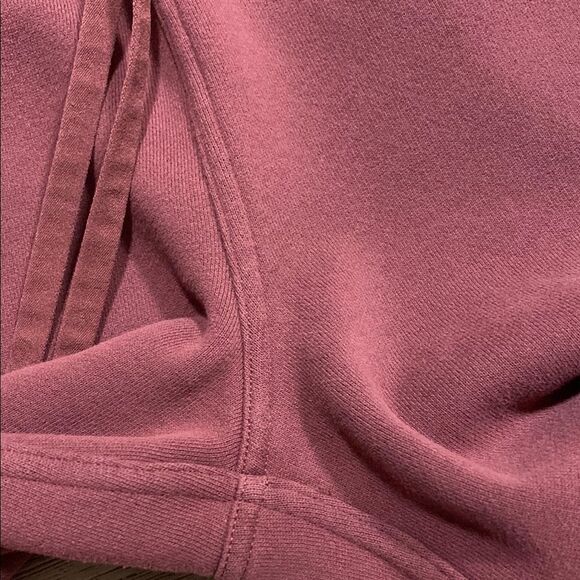 Lululemon Scuba High-Rise Jogger Red Merlot Cotton Fleece Size 8 - Picture 14 of 16